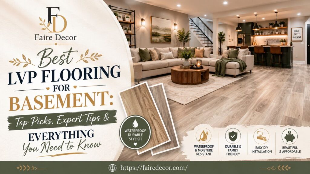 Best LVP Flooring for Basement