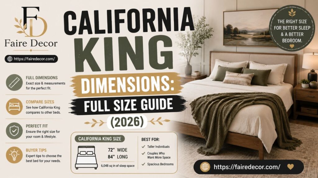 California King Dimensions