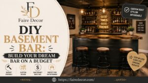 DIY Basement Bar