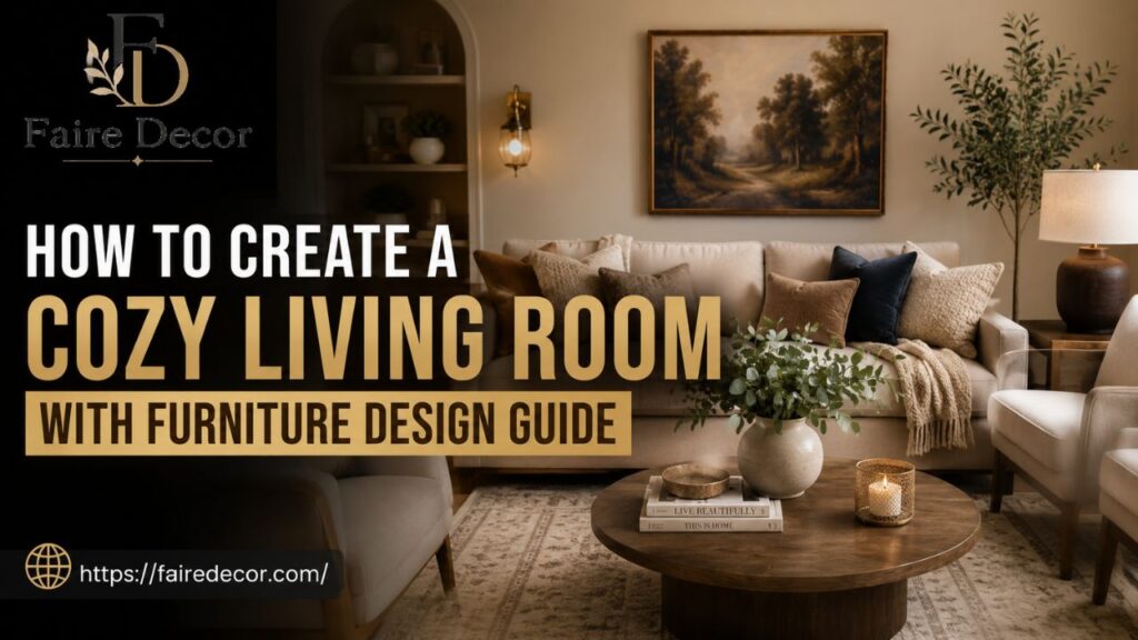 How to Create a Cozy Living Room With Furniture
