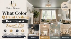 What Color to Paint Ceiling