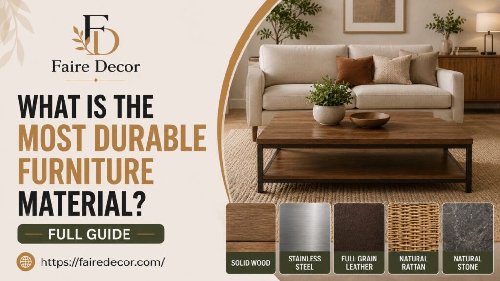 What Is the Most Durable Furniture Material