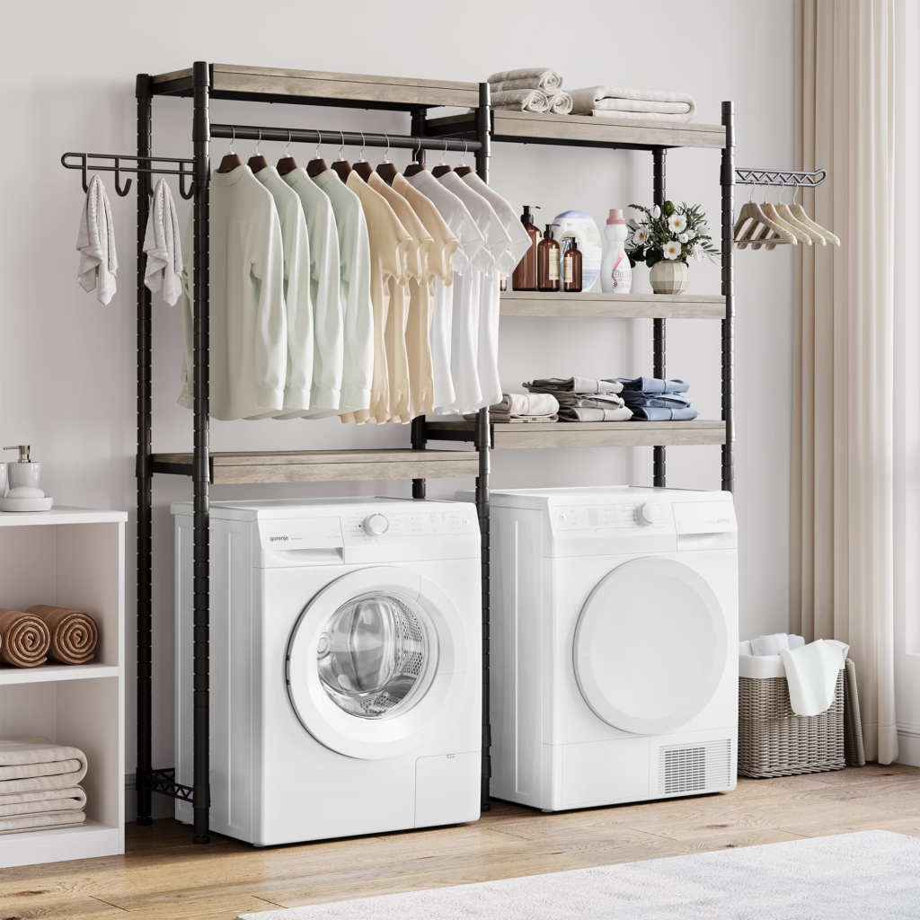 Over Washer and Dryer Shelf: Best Ideas & DIY Guide