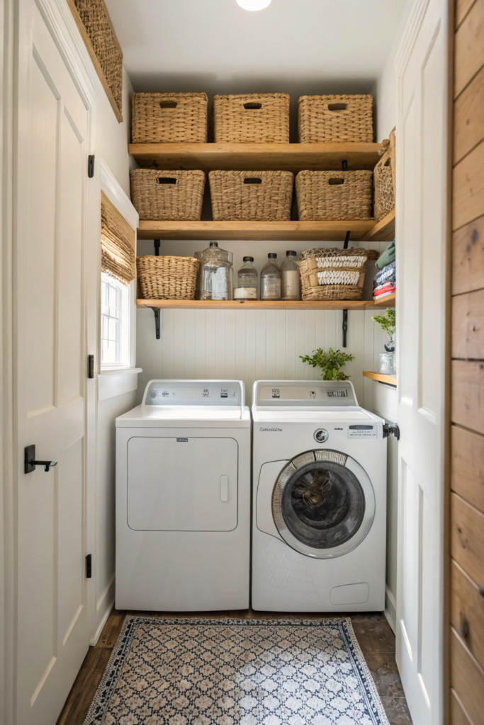 Over Washer and Dryer Shelf: Best Ideas & DIY Guide