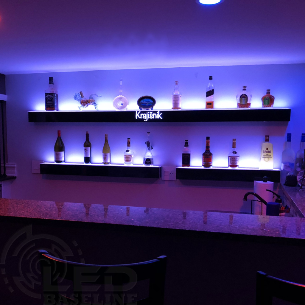 DIY Basement Bar