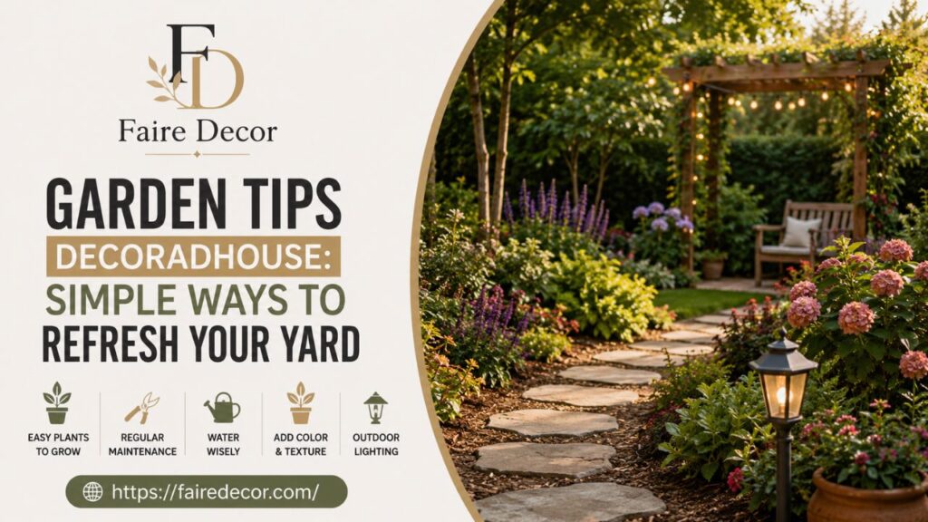 Garden Tips DecoradHouse